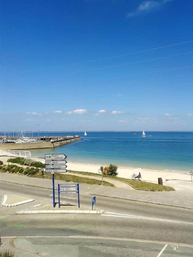 Appartement Confortable Avec Vue Sur La Mer A Quiberon 25 M² Ngoại thất bức ảnh
